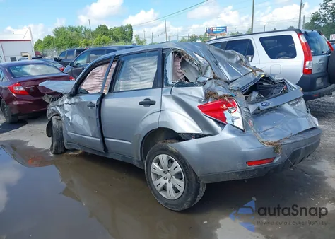 2010 Subaru Forester 2.5X from USA, damaged, VIN JF2SH6AC8AH746214